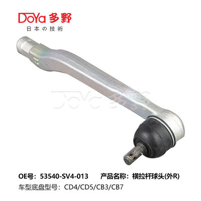 Adjustable Tie Rod End 53540-SV4-013 for FUSO FV413 with 1-2 Inches Adjustment Range and Grease Fitting